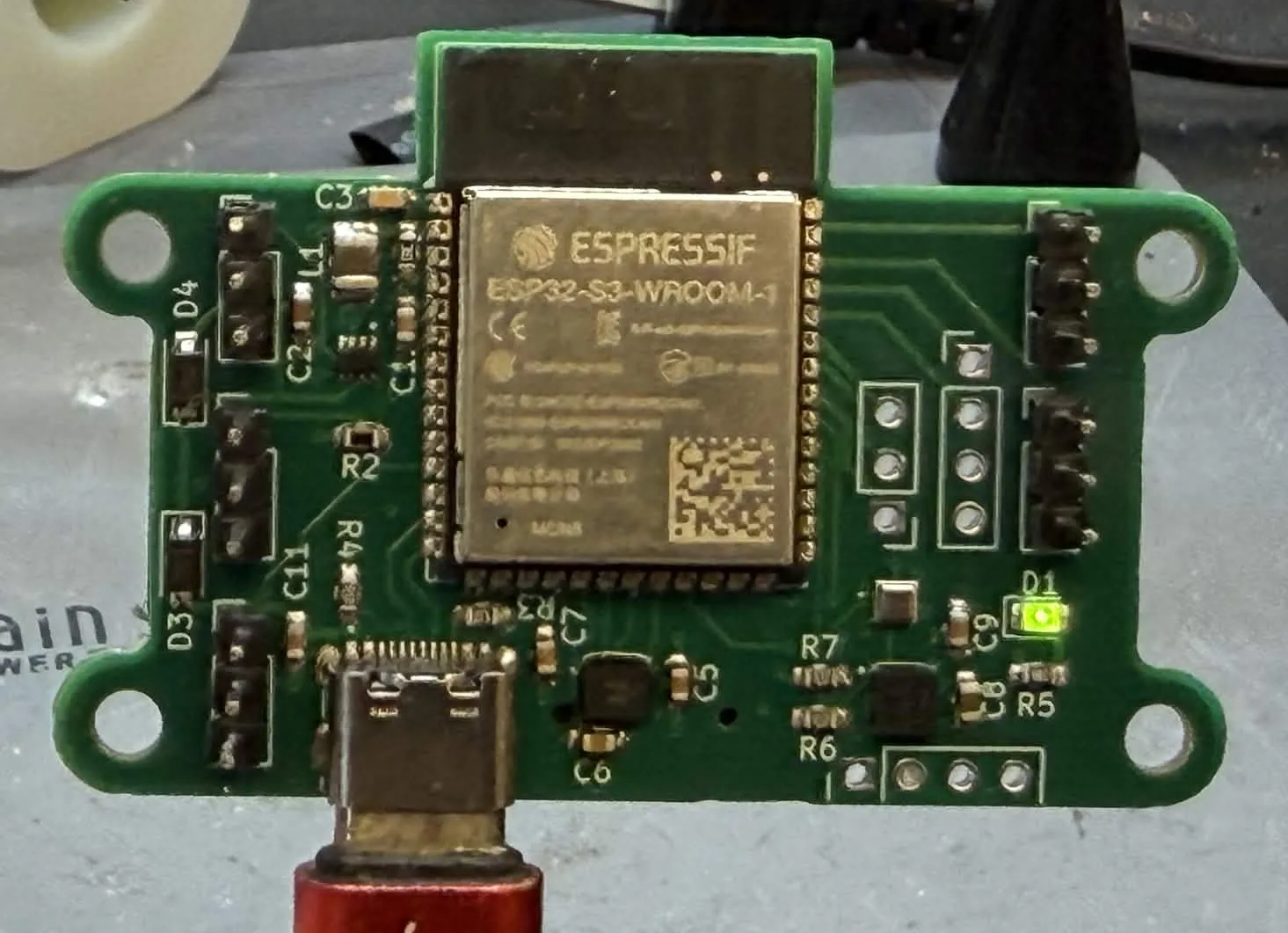 Image of assembled PCB